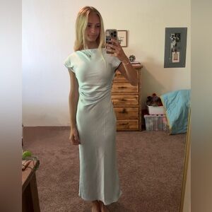 Elegant Light Blue Dress